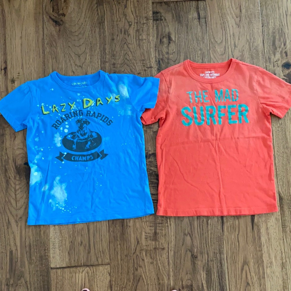***SOLD*** Crewcuts boys t-shirt bundle